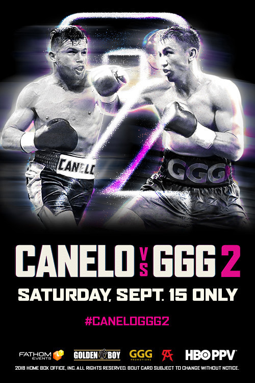 Canelo vs. Golovkin...